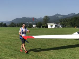Erster Soloflug: Ivan Guajana