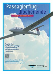 Passagierflug-Wochenende